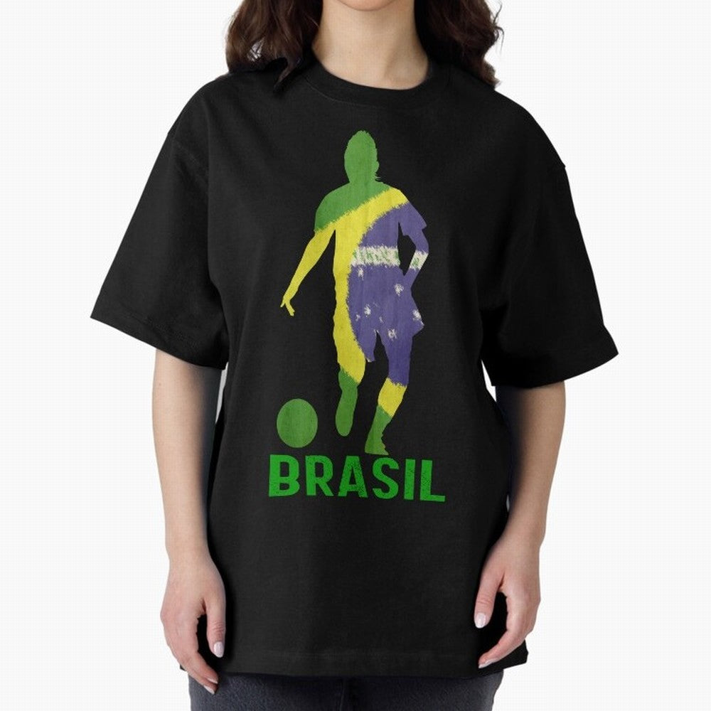 Brasil Essential T-Shirt Represent Fans Who Live for FIFA World Cup 2026 Group Stage Spirit, Featuring France, CR7 and Messi, Stadium Chants, National Pride, Trophy Dreams and Unforgettable Football Memories; Perfect for Fans, Collectors, Family