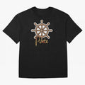 pirate, steering wheel, wheel, pirates of the Caribbean, Brandon brown, wooden, fashionista pop art, neymar jr art, Oversized T-Shirt Step into FIFA World Cup 2026 Capturing Messi, CR7 and Mbappe, England and Germany Energy, Soccer Culture,