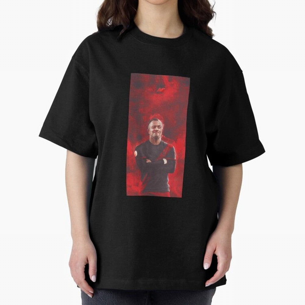 Xherdan Shaqiri Oversized T-Shirt Spotlight FIFA World Cup 2026 USA Canada Mexico Centered on Cristiano Ronaldo, Brazil Energy, Worldwide Fan Energy, Dramatic Goals, Stadium Lights and Championship Celebrations; Great for Supporters Who Love
