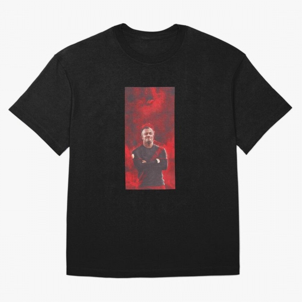 Xherdan Shaqiri Oversized T-Shirt Spotlight FIFA World Cup 2026 USA Canada Mexico Centered on Cristiano Ronaldo, Brazil Energy, Worldwide Fan Energy, Dramatic Goals, Stadium Lights and Championship Celebrations; Great for Supporters Who Love