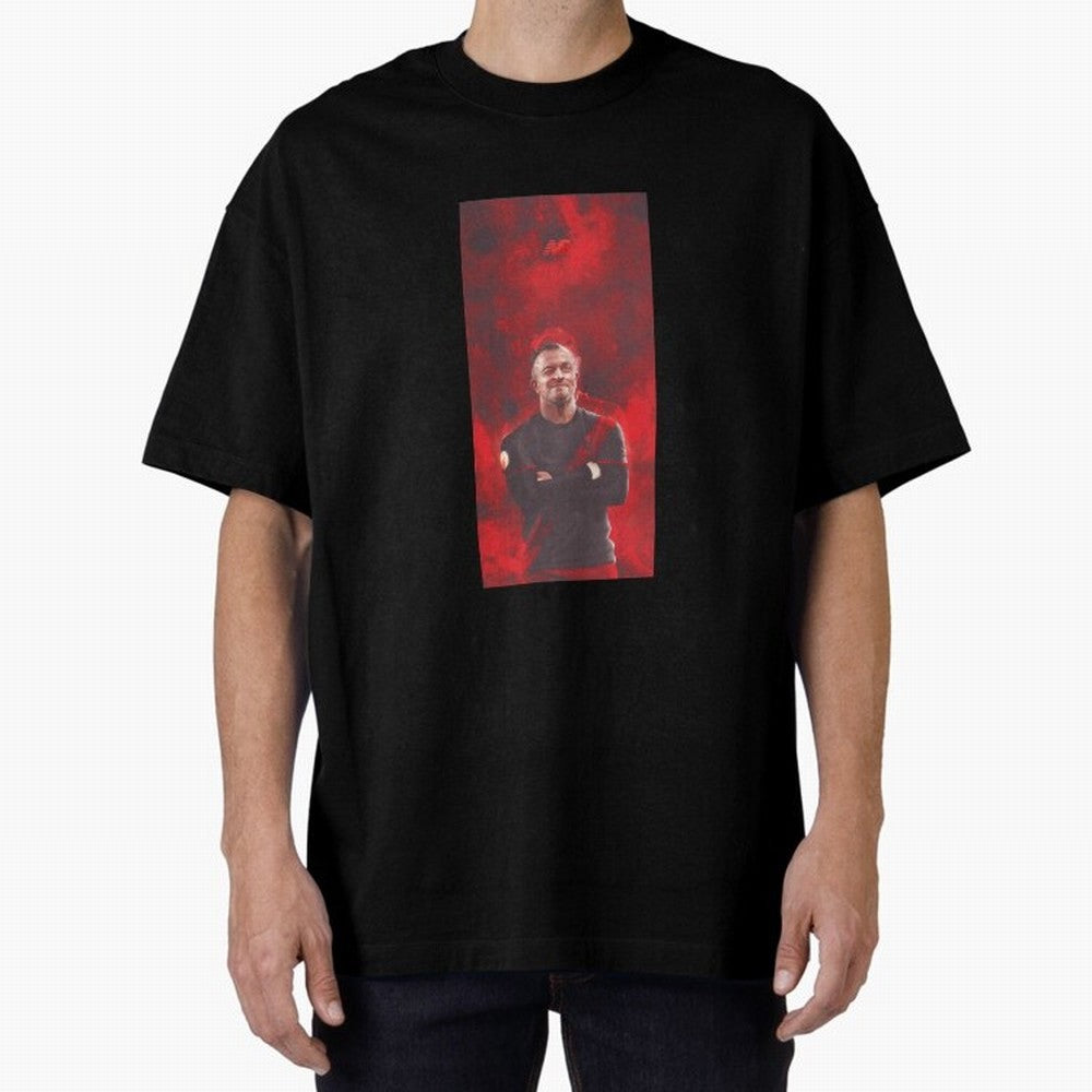 Xherdan Shaqiri Oversized T-Shirt Spotlight FIFA World Cup 2026 USA Canada Mexico Centered on Cristiano Ronaldo, Brazil Energy, Worldwide Fan Energy, Dramatic Goals, Stadium Lights and Championship Celebrations; Great for Supporters Who Love