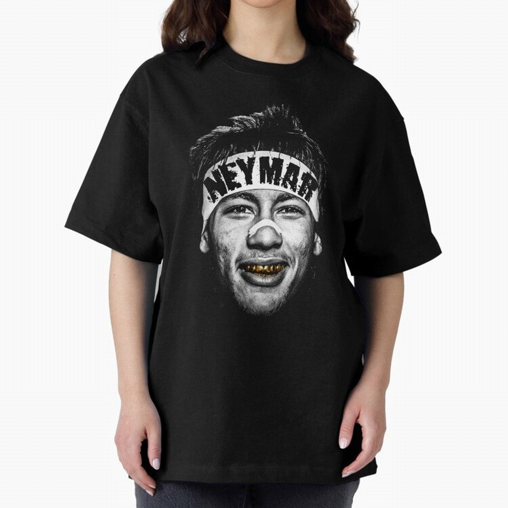 Design Big Face Neymar Jr. Classic T-Shirt Capture Stadium Memories from Global Football Passion for FIFA World Cup 2026 Group Stage, Made for Messi and Cristiano Ronaldo, France, Match Day Excitement, Supporter Culture, Golden Goals and Global