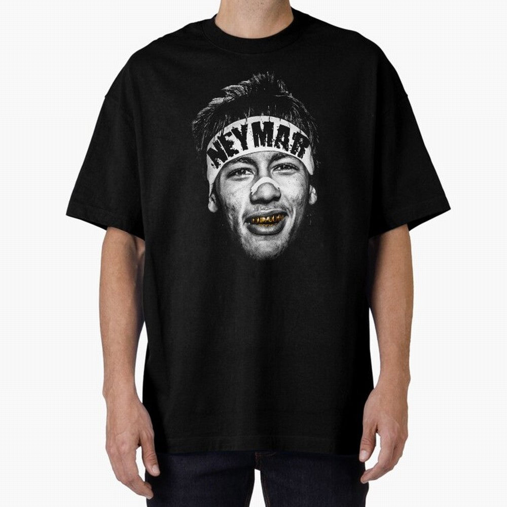 Design Big Face Neymar Jr. Classic T-Shirt Capture Stadium Memories from Global Football Passion for FIFA World Cup 2026 Group Stage, Made for Messi and Cristiano Ronaldo, France, Match Day Excitement, Supporter Culture, Golden Goals and Global