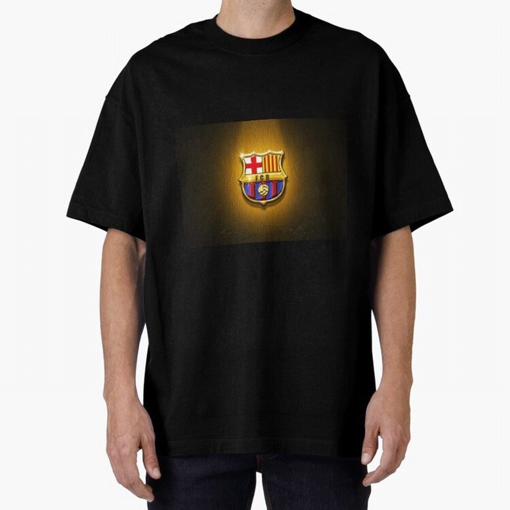 barcelona Oversized T-Shirt Show Fan Pride Across Match Day Hype around FIFA World Cup 2026 Group Stage, Neymar, Haaland and Cristiano Ronaldo, Brazil, Portugal and Argentina, Champion Mindset, Group Stage Buzz, Knockout Tension and Passionate Fan
