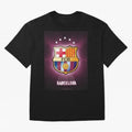 barcelona Oversized T-Shirt Fuel Global Football Passion for FIFA World Cup 2026 Group Stage, Inspired by Neymar, France and Portugal, Goal Celebration Energy, Supporter Heritage, Football Icons and Worldwide Tournament Joy; Perfect for Supporters