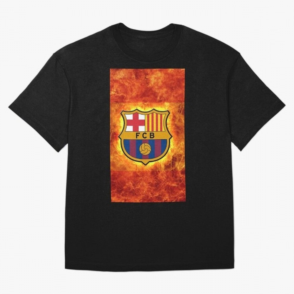 barcelona fire Classic T-Shirt Bring a Champion Mindset to the FIFA World Cup 2026 Group Stage Journey through CR7 Highlights, Brazil Pride, Soccer Culture, Superstar Moments, National Team Dreams and Competitive Fire; Great for Watch Parties,