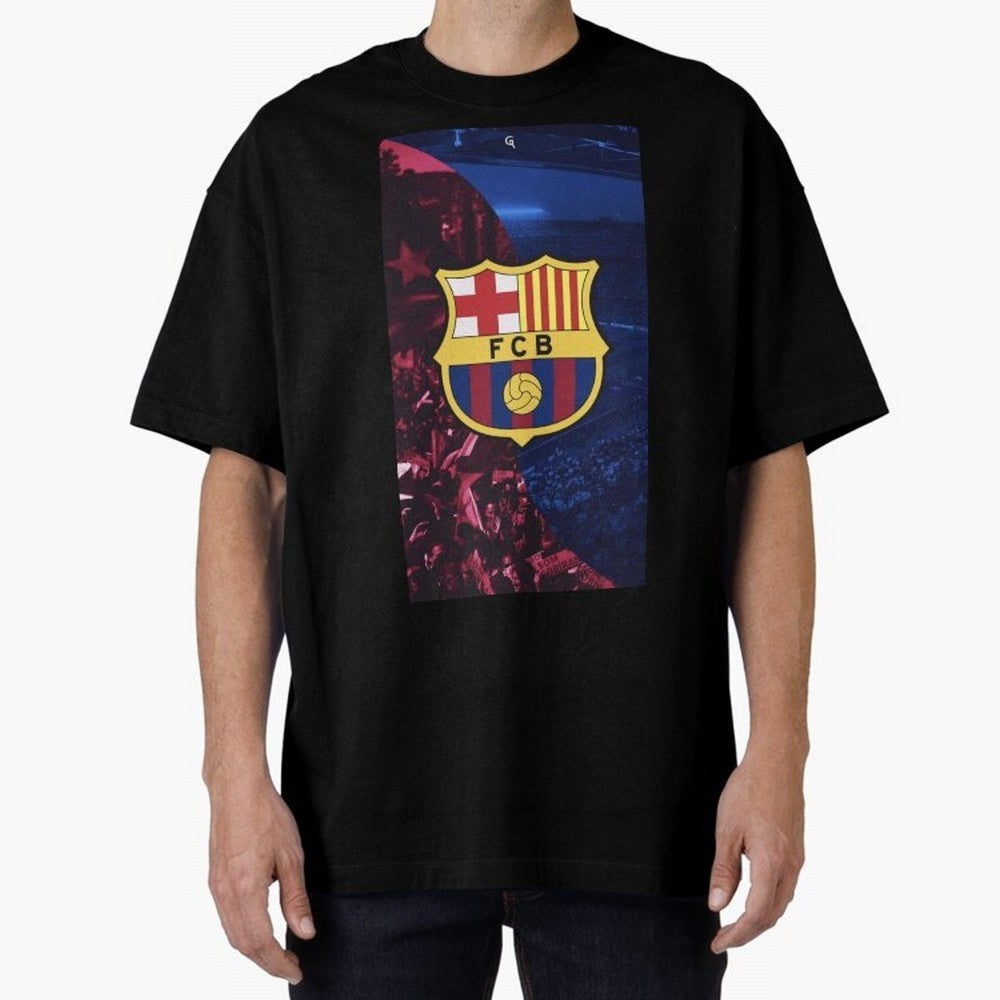 barcelona Classic T-Shirt Experience the Global Stage of FIFA World Cup 2026 Spirit, Capturing Portugal, Messi, CR7 and Mbappe, Classic Soccer Heritage, Championship Pressure, Fan Loyalty and International Pride; Perfect for Supporters Who Want