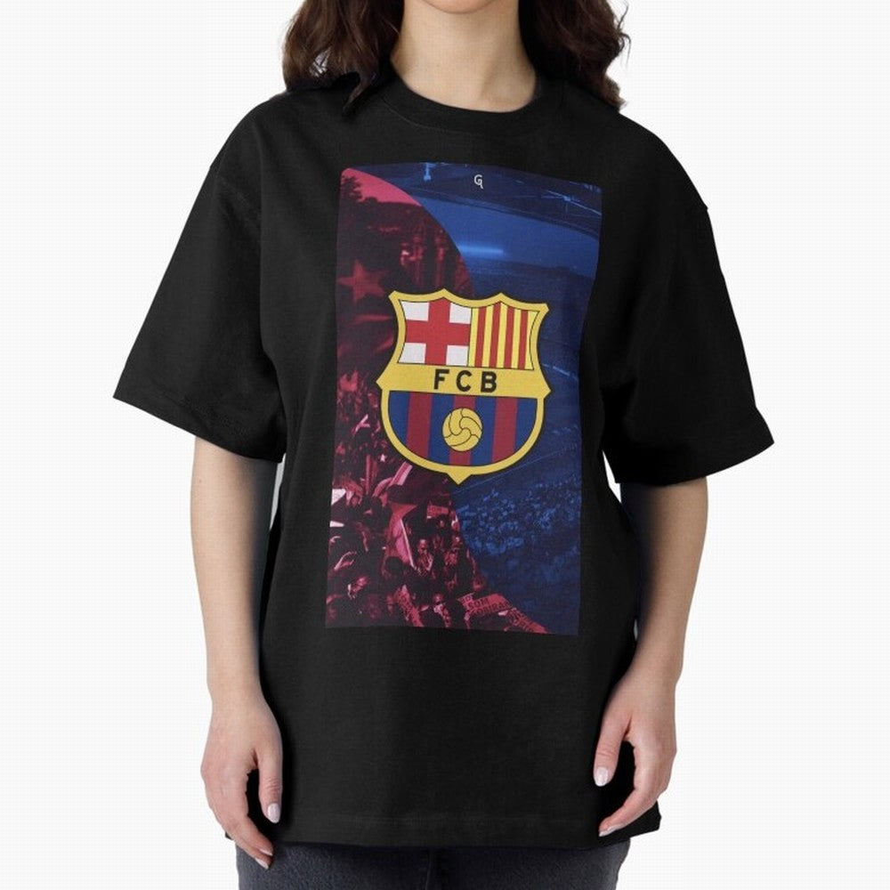 barcelona Classic T-Shirt Experience the Global Stage of FIFA World Cup 2026 Spirit, Capturing Portugal, Messi, CR7 and Mbappe, Classic Soccer Heritage, Championship Pressure, Fan Loyalty and International Pride; Perfect for Supporters Who Want