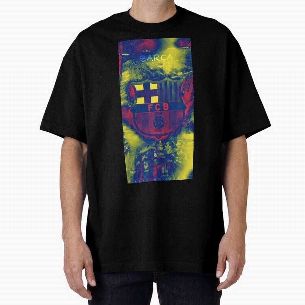barcelona Oversized T-Shirt Get Ready for the FIFA World Cup 2026 USA Canada Mexico Journey through Mbappe and Neymar Highlights, Portugal, Spain and Germany Pride, Football Festival Excitement, Trophy Ambitions, Country Rivalries and Star Player