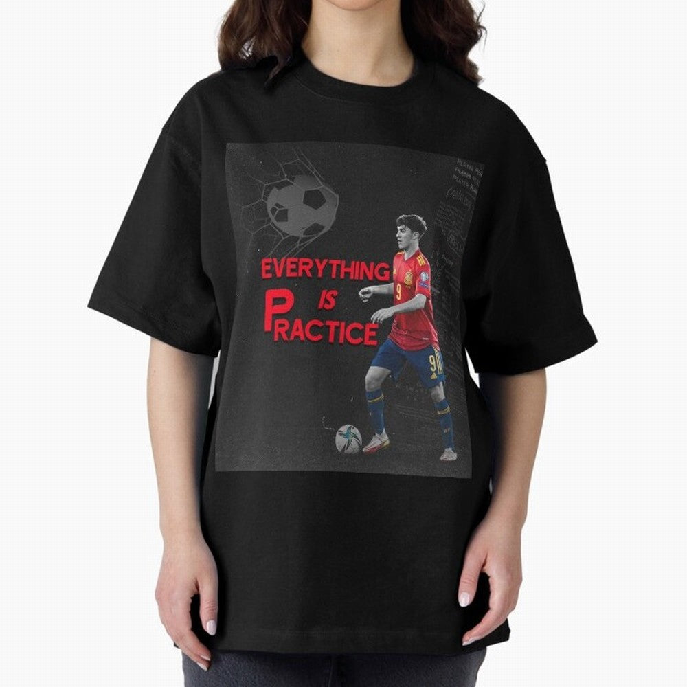 Pablo Gavi Oversized T-Shirt Turn Up for Match Day Hype around FIFA World Cup 2026, Messi, Neymar and Mbappe, France and Portugal, Football Passion, Legendary Performances, Festival Vibes and Supporter Community; Made for Collectors Who Enjoy