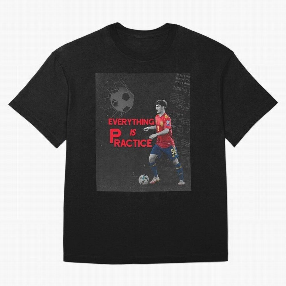 Pablo Gavi Oversized T-Shirt Turn Up for Match Day Hype around FIFA World Cup 2026, Messi, Neymar and Mbappe, France and Portugal, Football Passion, Legendary Performances, Festival Vibes and Supporter Community; Made for Collectors Who Enjoy