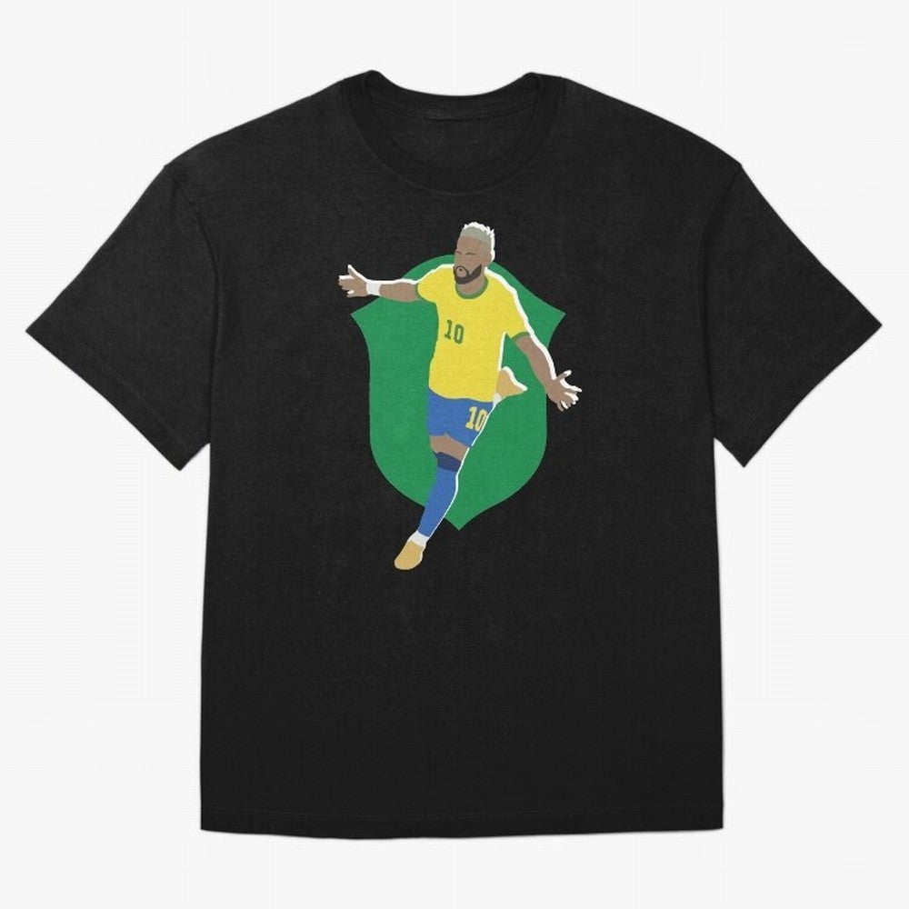 Neymar Jr Brazil Superstar Copa America Active T-Shirt Honor the Beautiful Game during Global Football Passion for FIFA World Cup 2026 Group Stage, Made for Mbappe, Portugal, Spain and Germany, Vintage Soccer Flavor, Modern Football Stars, National