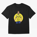 Neymar Jr. Magic: Exclusive Sticker Collection Classic T-Shirt Honor Football Greatness during Match Day Hype around FIFA World Cup 2026 Group Stage, Mbappe and Neymar, France and Portugal, Global Supporter Spirit, Legendary Goals, National Colors