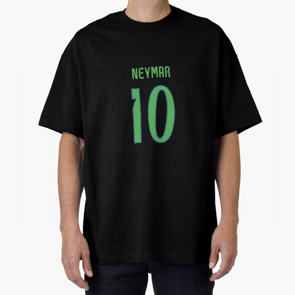 Neymar Jr Brazil Home Jersey 2024 Classic T-Shirt Show Your Tournament Heart for FIFA World Cup 2026 Group Stage for Fans of Mbappe and Germany, Bringing Soccer Culture, Superstar Moments, National Team Dreams and Competitive Fire; Ideal for Fans