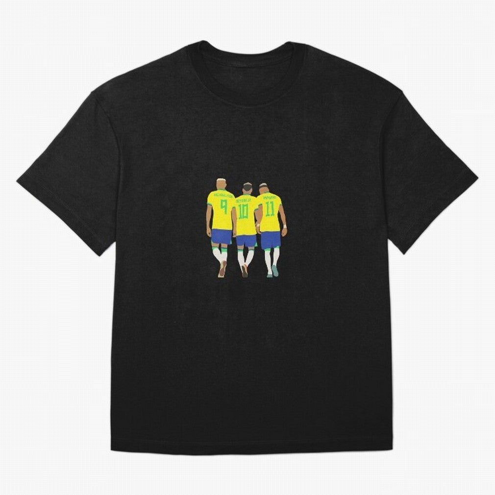 brazil soccer players Oversized T-Shirt Refresh Match Day Hype around FIFA World Cup 2026, CR7, Argentina and Brazil, Stadium Memories, Football Loyalty, International Chants and Championship Tradition; Built for Supporters Chasing Trophy Dreams,