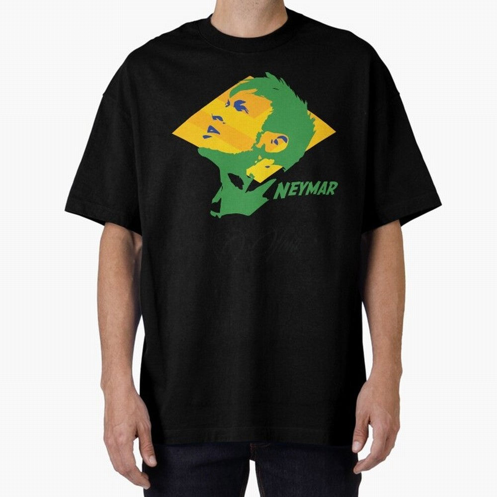 BRAZIL NEYMAR JR. WC 14 FOOTBALL T-SHIRT Essential T-Shirt Celebrate Rivalries and Pride in Match Day Hype around FIFA World Cup 2026, Neymar, Haaland and Cristiano Ronaldo, Portugal, Spain and Germany, Vintage Soccer Flavor, Modern Football Stars,