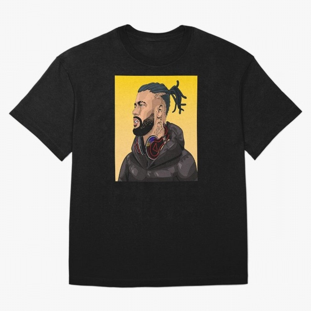 BMM x Neymar Jr. Episode 01- HUMAN #425 Classic Wear Oversized T-Shirt Follow Global Football Passion for FIFA World Cup 2026, Celebrating Haaland, Portugal, Spain and Germany, Stadium Chants, National Pride, Trophy Dreams and Unforgettable