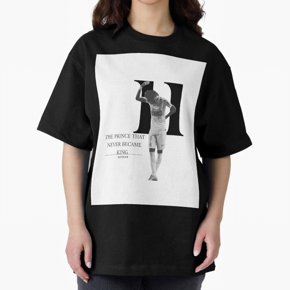 The Prince that never became king- neymar jr quote Graphic T-Shirt Remember Iconic Moments from FIFA World Cup 2026 for Fans of Haaland and Mbappe and Spain, Bringing Classic Soccer Heritage, Championship Pressure, Fan Loyalty and International