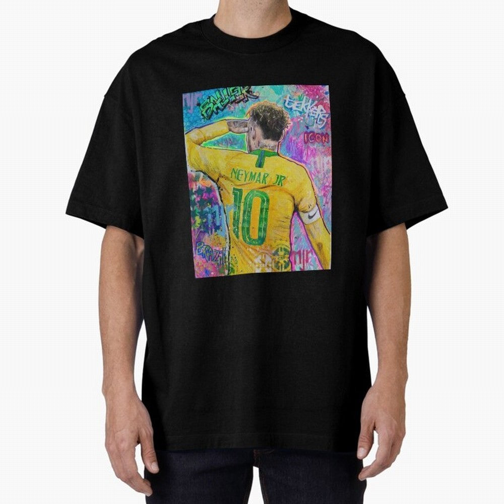 Neymar Jr Premium T-Shirt Join the Global Buzz around Match Day Hype around FIFA World Cup 2026 Group Stage, Haaland, England, Vintage Soccer Flavor, Modern Football Stars, National Flags and Final Night Emotion; Ideal for Passionate Fans Who Love