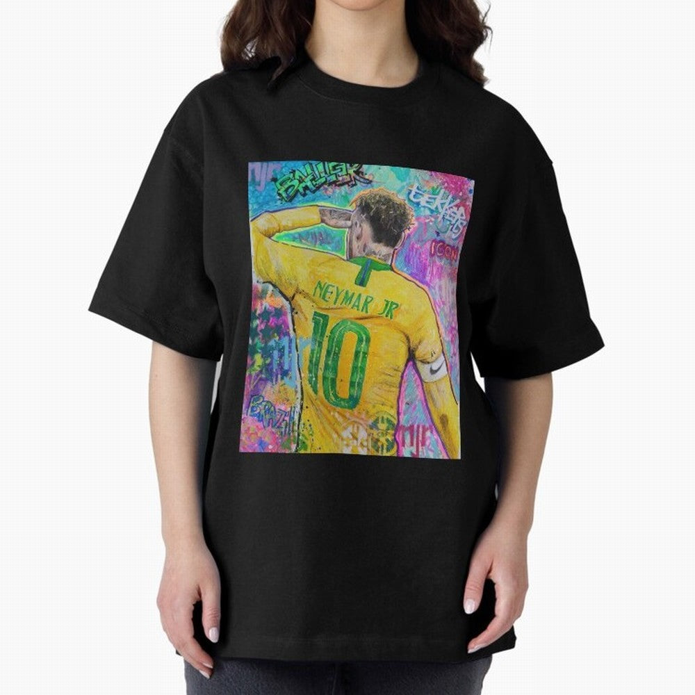 Neymar Jr Premium T-Shirt Join the Global Buzz around Match Day Hype around FIFA World Cup 2026 Group Stage, Haaland, England, Vintage Soccer Flavor, Modern Football Stars, National Flags and Final Night Emotion; Ideal for Passionate Fans Who Love