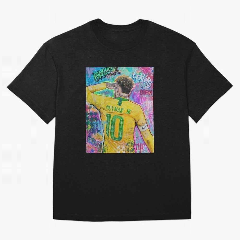 Neymar Jr Premium T-Shirt Join the Global Buzz around Match Day Hype around FIFA World Cup 2026 Group Stage, Haaland, England, Vintage Soccer Flavor, Modern Football Stars, National Flags and Final Night Emotion; Ideal for Passionate Fans Who Love