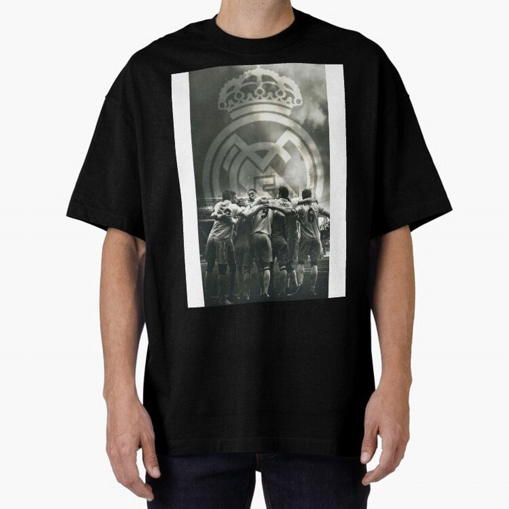 King Madrid Graphic T-Shirt Carry National Pride through Match Day Hype around FIFA World Cup 2026 Group Stage, Messi, Neymar and Mbappe, France and Portugal, Stadium Memories, Football Loyalty, International Chants and Championship Tradition;