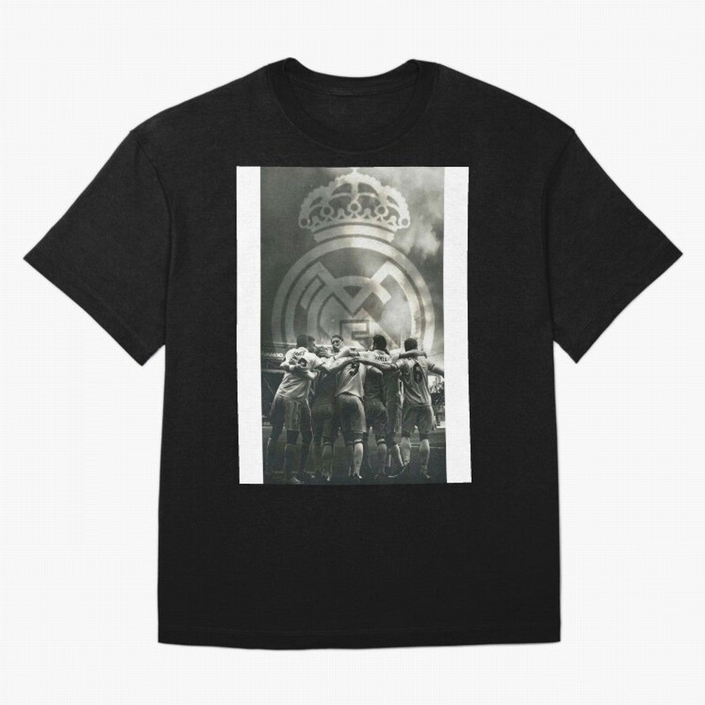King Madrid Graphic T-Shirt Carry National Pride through Match Day Hype around FIFA World Cup 2026 Group Stage, Messi, Neymar and Mbappe, France and Portugal, Stadium Memories, Football Loyalty, International Chants and Championship Tradition;