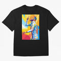 Neymar Pop Art Oversized T-Shirt Carry the Dream of FIFA World Cup 2026 USA Canada Mexico Celebrating Neymar, Brazil, Portugal and Argentina Energy, Worldwide Fan Energy, Dramatic Goals, Stadium Lights and Championship Celebrations; Ideal for