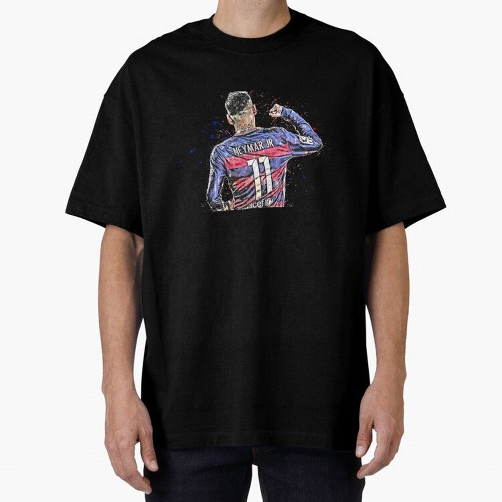 Neymar Neymar Oversized T-Shirt Celebrate the Magic of FIFA World Cup 2026 Spirit, Made for Argentina and Brazil, Messi, Neymar and Mbappe, Retro Football Energy, Iconic Rivalries, Trophy Chase Drama and Stadium Atmosphere; Perfect for Fans,