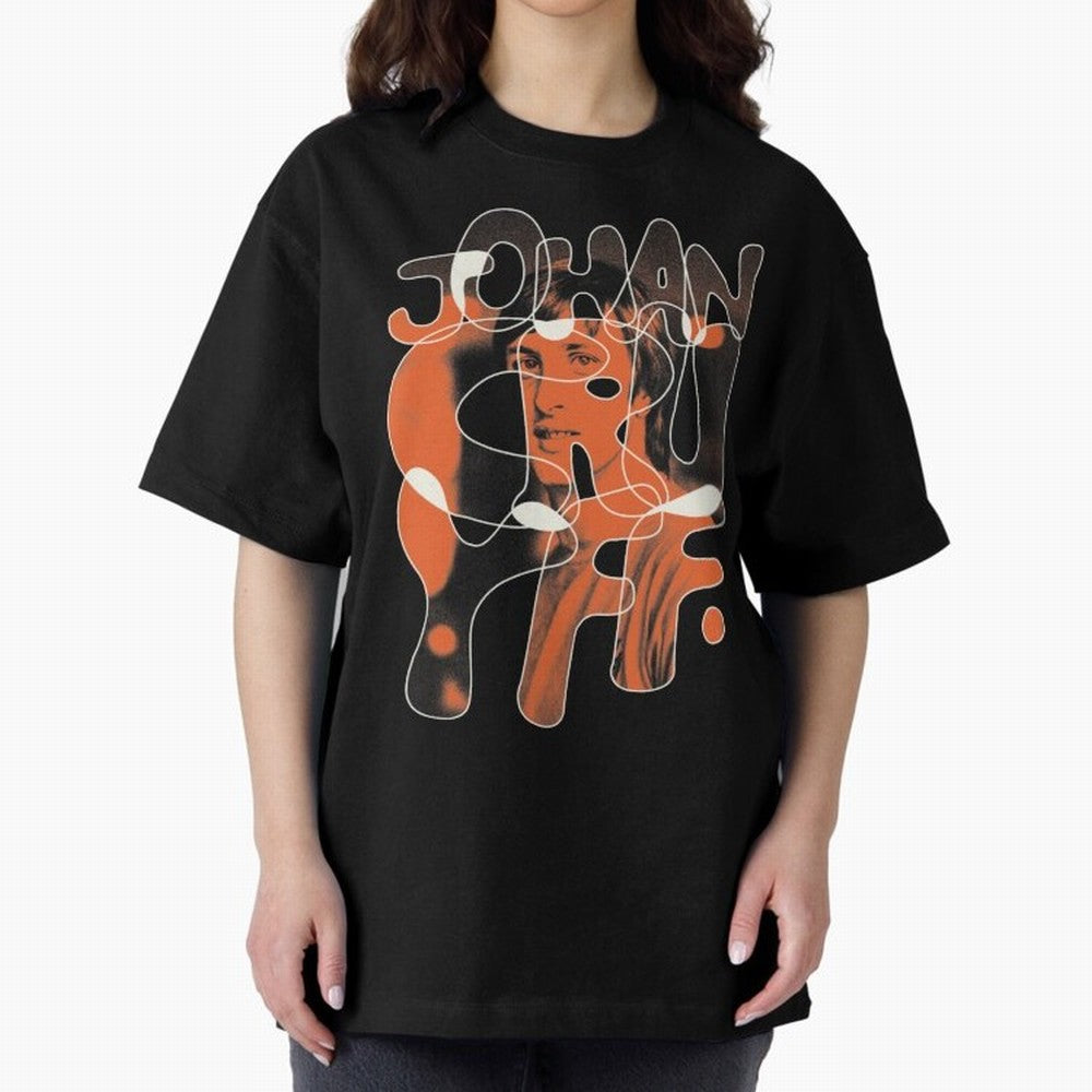 Johan Cruyff ¨C Abstract Football Icon Art Classic T-Shirt Bring Supporter Culture to FIFA World Cup 2026 Spirit, Inspired by England, Messi, Neymar and Mbappe, Supporter Pride, Iconic Celebrations, Legendary Names and Global Match Day Energy;