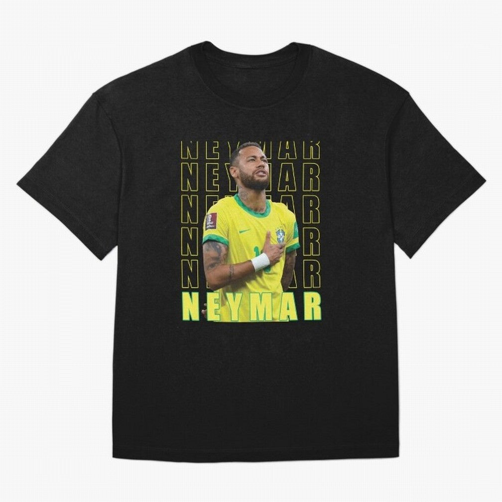 Neymar Brazil Design Oversized T-Shirt Bring Bold Fan Energy to FIFA World Cup 2026 Inspired by Cristiano Ronaldo, Haaland and CR7, France Energy, Football History, Final Match Energy, Crowd Noise and Once in a Lifetime Moments; Perfect for