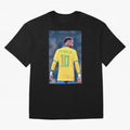 Neymar 10 Brasil world cup 2022 Oversized T-Shirt Feel the Roar of FIFA World Cup 2026 with Messi, Neymar and Mbappe, Argentina, France and Brazil Energy, Championship Spirit, Famous Goals, Roaring Crowds and International Football Unity; Great for