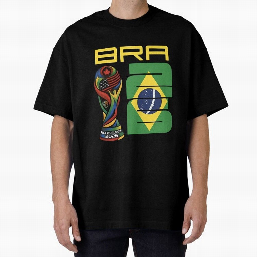 Brazil Soccer World Cup 2026 Fan Art - Selecao 2026 Essential T-Shirt Celebrate Football Heritage in Global Football Passion for FIFA World Cup 2026 Group Stage, Inspired by Cristiano Ronaldo, Haaland and CR7, Argentina and Brazil, Tournament Hype,