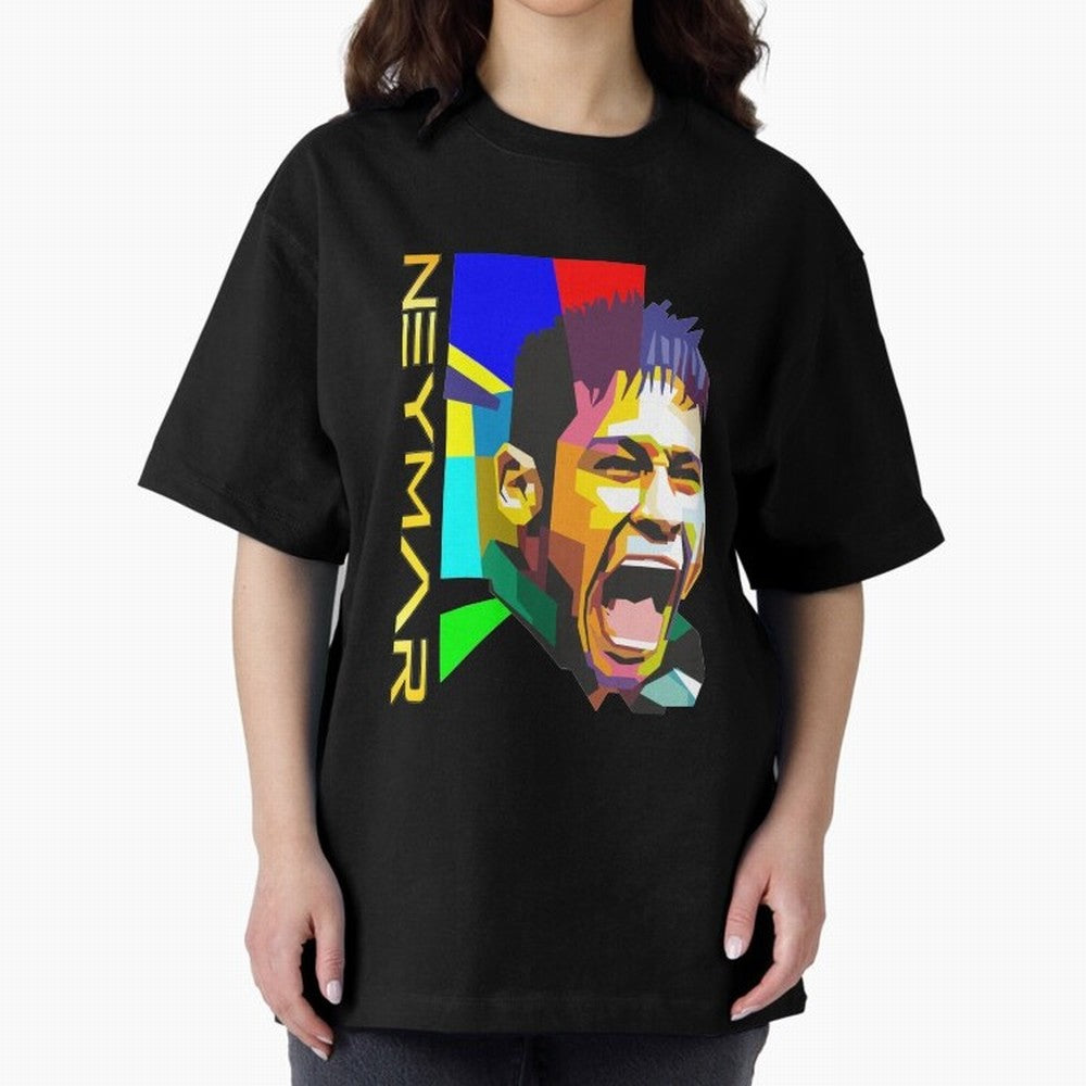 Neymar Painting Tshirt Essential T-Shirt Mark Global Football Passion for FIFA World Cup 2026 USA Canada Mexico, Made for Neymar, Haaland and Cristiano Ronaldo, Argentina, Football History, Final Match Energy, Crowd Noise and Once in a Lifetime