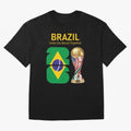 World Cup 2026, IMG 017, BRAZIL 001 Classic T-Shirt Represent FIFA World Cup 2026 Group Stage for Fans of Mbappe and Neymar and Spain and Netherlands, Bringing Global Supporter Spirit, Legendary Goals, National Colors and Tournament Celebration;