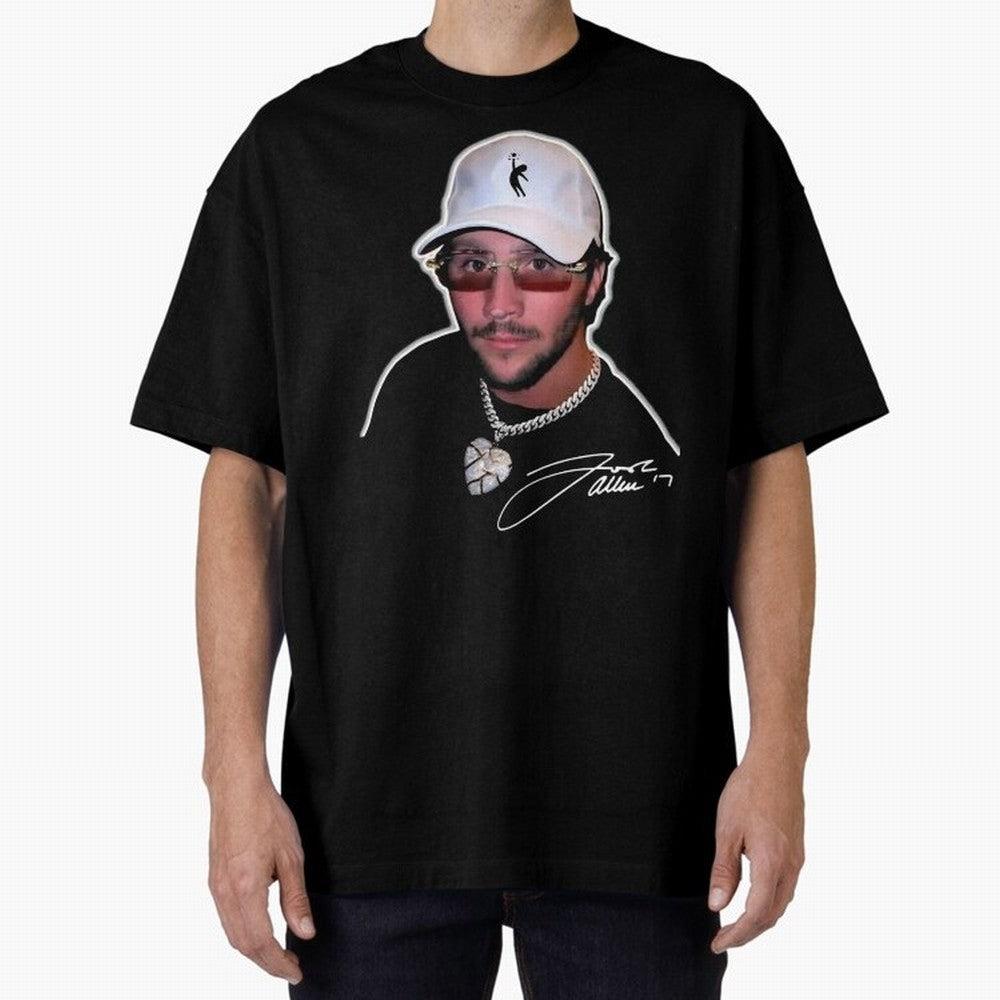 Josh Allen Funny Meme Buffalo Football Retro Essential T-Shirt Follow the Final Road of FIFA World Cup 2026 USA Canada Mexico Centered on Messi, Neymar and Mbappe, Brazil, Portugal and Argentina Energy, Retro Football Energy, Iconic Rivalries,