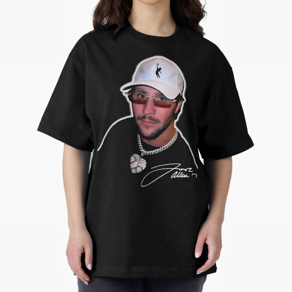 Josh Allen Funny Meme Buffalo Football Retro Essential T-Shirt Follow the Final Road of FIFA World Cup 2026 USA Canada Mexico Centered on Messi, Neymar and Mbappe, Brazil, Portugal and Argentina Energy, Retro Football Energy, Iconic Rivalries,