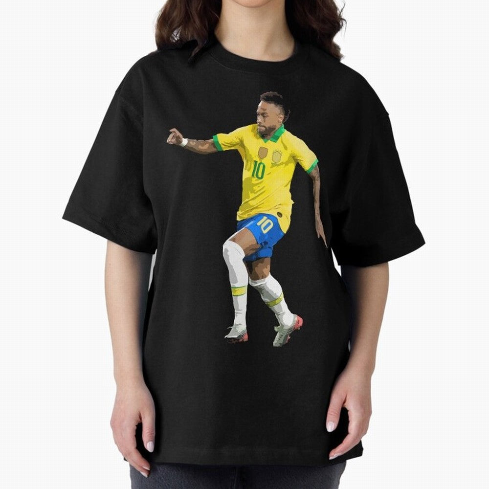 neymar Oversized T-Shirt Fuel Your Fan Pride for Global Football Passion for FIFA World Cup 2026 Group Stage, Featuring Haaland, Portugal, Champion Mindset, Group Stage Buzz, Knockout Tension and Passionate Fan Culture; Made for Die Hard