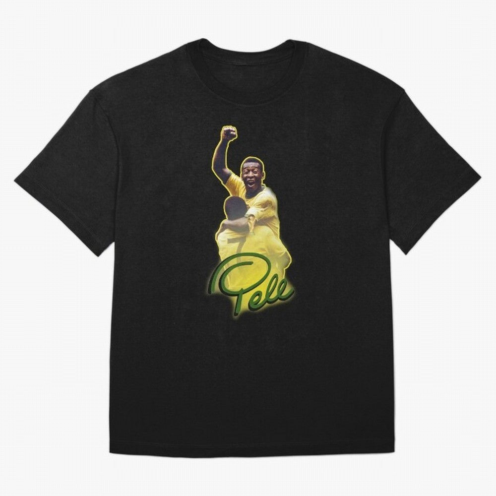 Pele World Cup Brazil Essential T-Shirt Honor the Beautiful Game during Match Day Hype around FIFA World Cup 2026 USA Canada Mexico, CR7, England and Germany, Soccer Culture, Superstar Moments, National Team Dreams and Competitive Fire; Great for