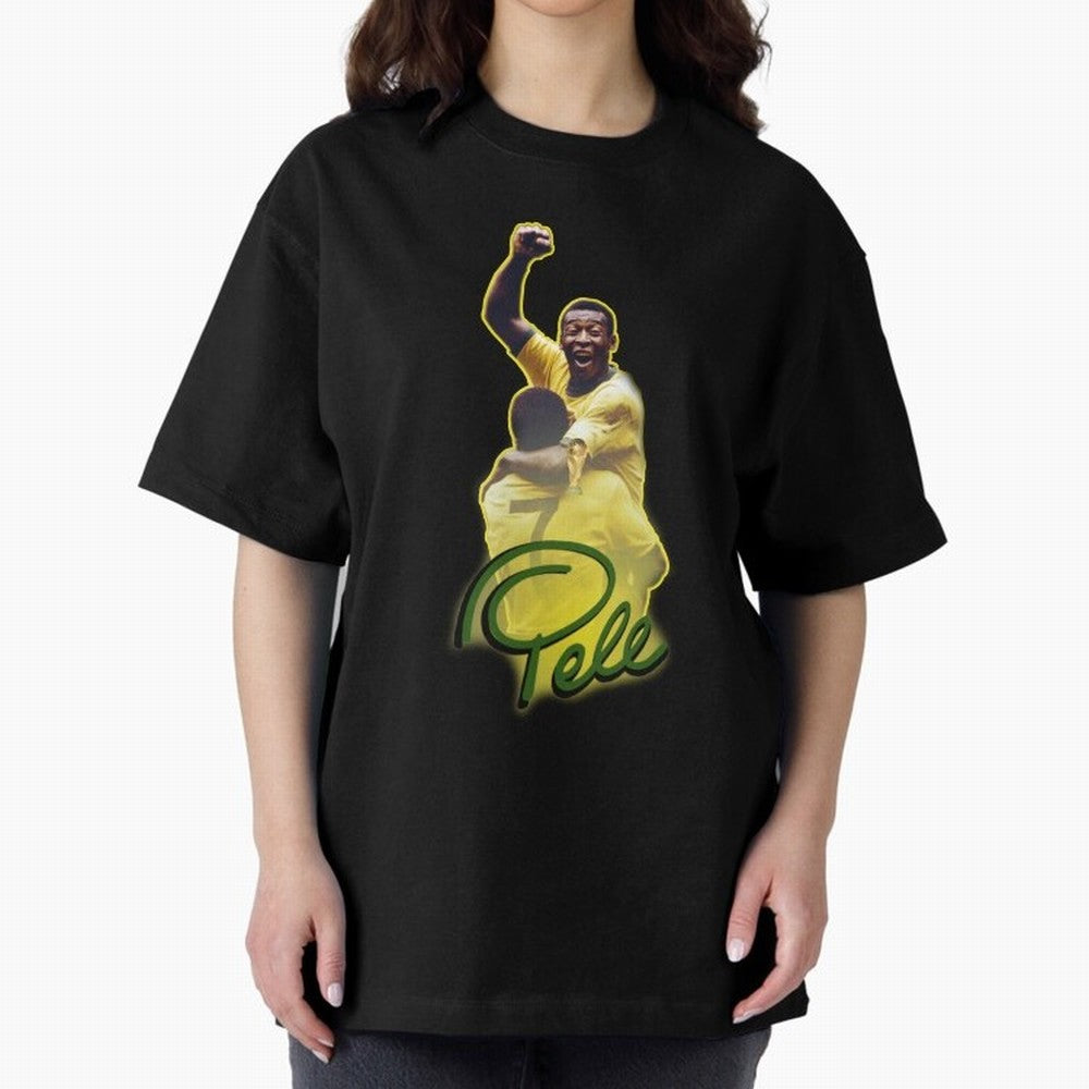 Pele World Cup Brazil Essential T-Shirt Honor the Beautiful Game during Match Day Hype around FIFA World Cup 2026 USA Canada Mexico, CR7, England and Germany, Soccer Culture, Superstar Moments, National Team Dreams and Competitive Fire; Great for