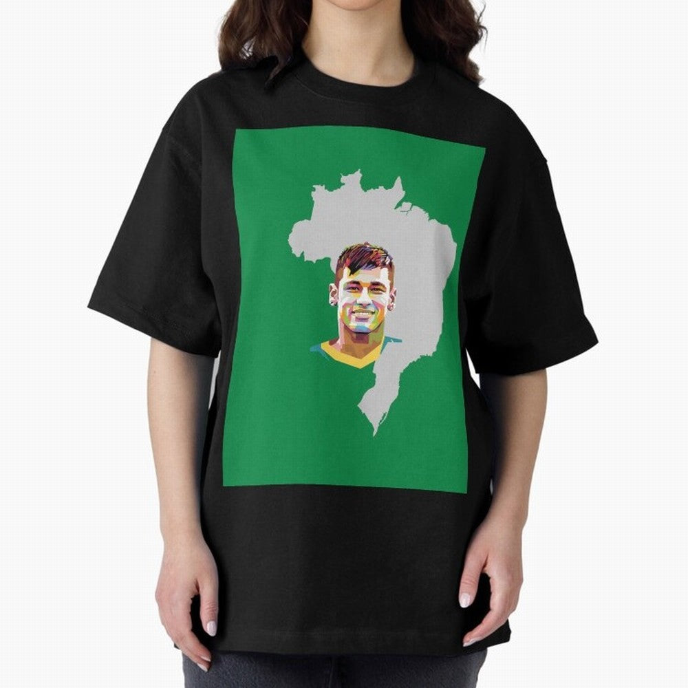 Neymar Classic T-Shirt Carry National Pride through FIFA World Cup 2026 Spirit, Inspired by England, Messi, Sports Nostalgia, International Competition, Famous Players and Unforgettable Victories; Perfect for Fans, Collectors, Family Gatherings,