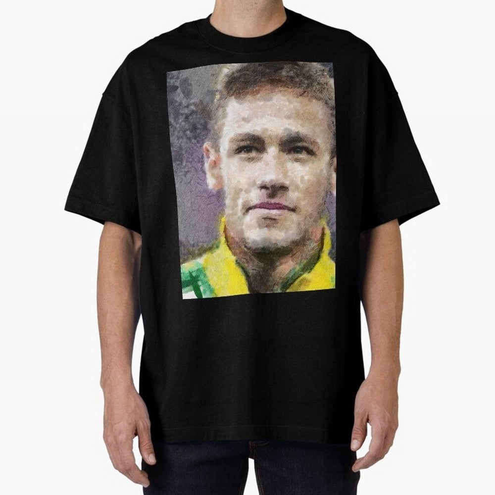 Neymar Oversized T-Shirt Show Support during FIFA World Cup 2026 USA Canada Mexico Spirit, Made for Brazil, Portugal and Argentina, CR7, Goal Celebration Energy, Supporter Heritage, Football Icons and Worldwide Tournament Joy; Built for Supporters