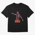 Neymar Oversized T-Shirt Show Championship Spirit for Match Day Hype around FIFA World Cup 2026 Group Stage, Neymar, Haaland and Cristiano Ronaldo, Argentina, Retro Football Energy, Iconic Rivalries, Trophy Chase Drama and Stadium Atmosphere; Ideal