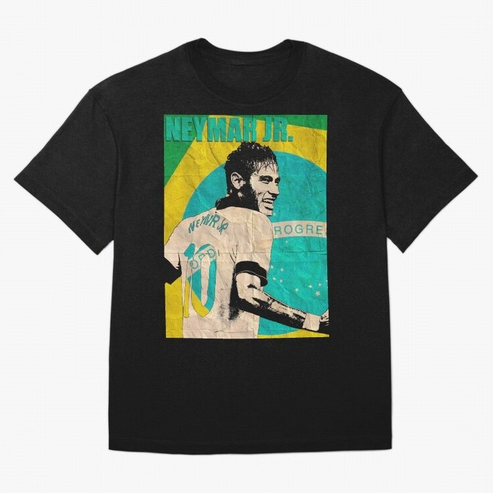 Neymar Oversized T-Shirt Carry FIFA World Cup 2026 Filled with Cristiano Ronaldo, Portugal, Spain and Germany Energy, Soccer Culture, Superstar Moments, National Team Dreams and Competitive Fire; Great for Watch Parties, Sports Bars, Family Nights,