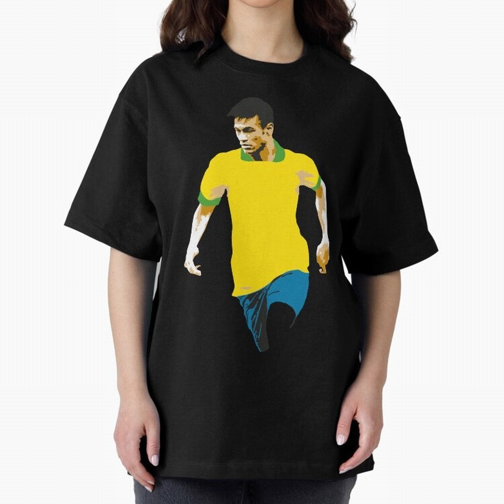 Neymar Essential T-Shirt Honor the Beautiful Game during Global Football Passion for FIFA World Cup 2026, Filled with CR7 and Messi, Brazil, Portugal and Argentina, Championship Spirit, Famous Goals, Roaring Crowds and International Football Unity;