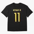 NEYMAR Oversized T-Shirt Celebrate the Stars of the FIFA World Cup 2026 USA Canada Mexico Journey through Mbappe and Neymar Highlights, Spain and Netherlands Pride, Classic Soccer Heritage, Championship Pressure, Fan Loyalty and International