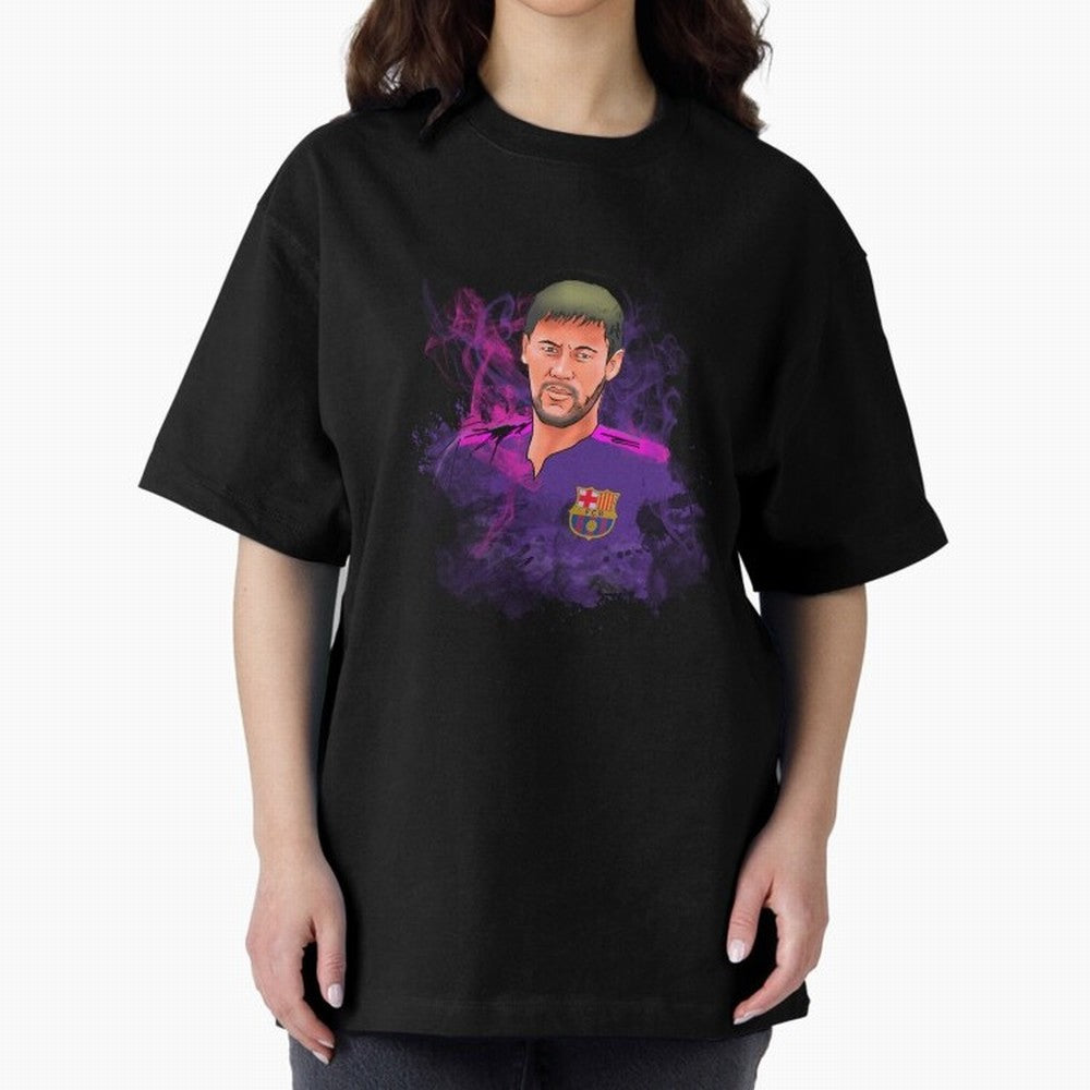 Neymar Oversized T-Shirt Show Love for Legendary Goals in FIFA World Cup 2026 USA Canada Mexico Made for Mbappe, Brazil Energy, Stadium Chants, National Pride, Trophy Dreams and Unforgettable Football Memories; Perfect for Supporters Who Want Bold