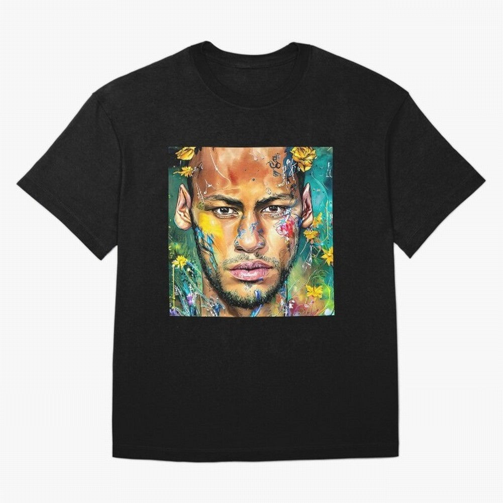 Neymar Oversized T-Shirt Bring a Vintage Feel to FIFA World Cup 2026 for Fans of Cristiano Ronaldo, Haaland and CR7 and Argentina, Bringing Classic Soccer Heritage, Championship Pressure, Fan Loyalty and International Pride; Perfect for People Who
