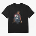 Neymar Brazilian Legend Art Oversized T-Shirt Relive Legendary Nights from FIFA World Cup 2026 for Fans of Mbappe and England and Germany, Bringing Soccer Culture, Superstar Moments, National Team Dreams and Competitive Fire; Created for Match Day