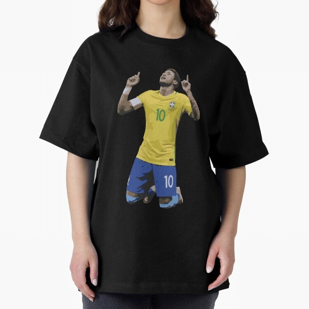 Neymar Brazil Celebration Sticker Essential T-Shirt Back the Journey through Match Day Hype around FIFA World Cup 2026, Mbappe and Neymar, Spain, Retro Football Energy, Iconic Rivalries, Trophy Chase Drama and Stadium Atmosphere; Made for Die Hard